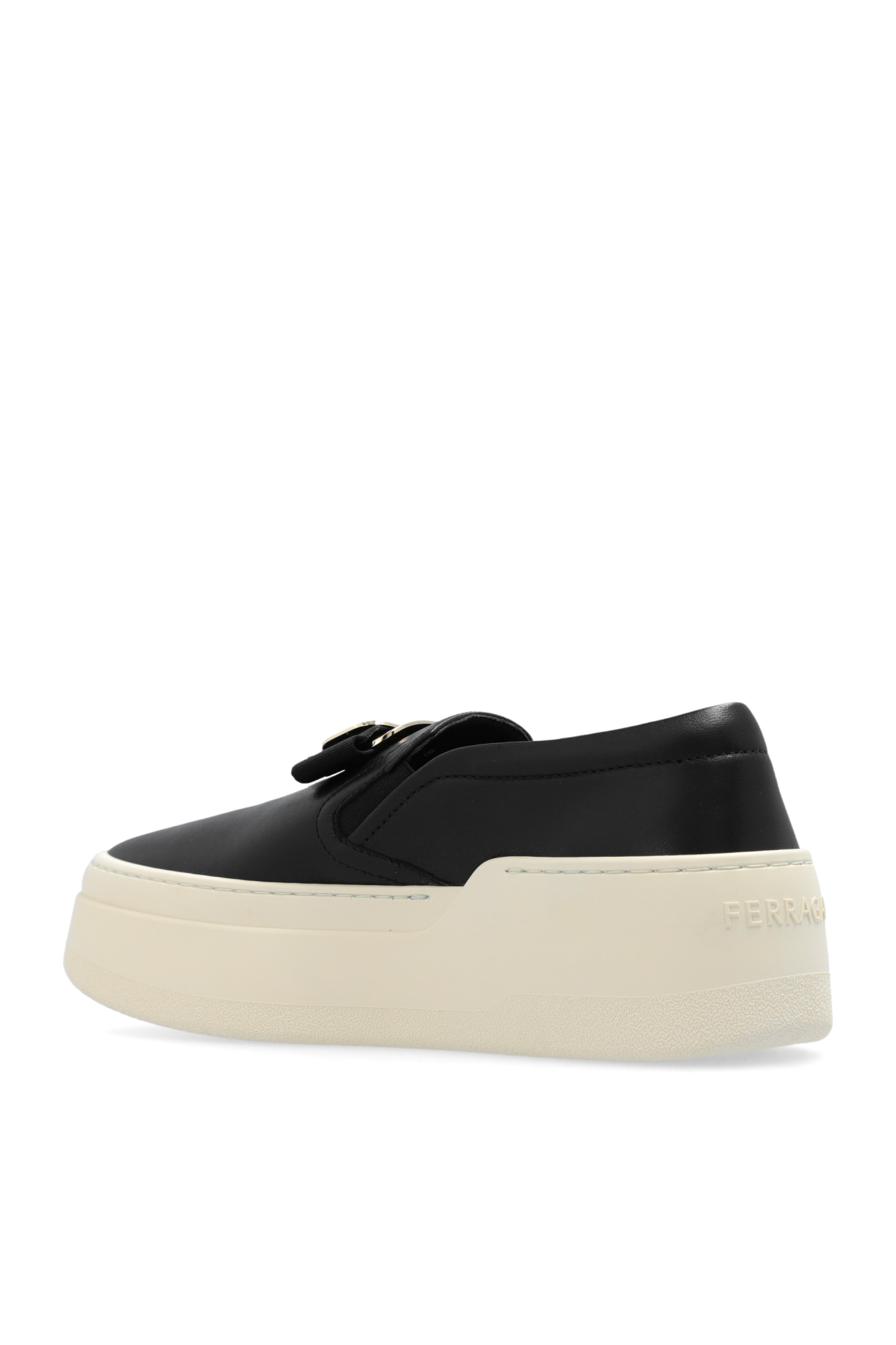 Salvatore Ferragamo｜SNEAKERS (030606 774815) New Vara plate slip on - Women | Ferragamo